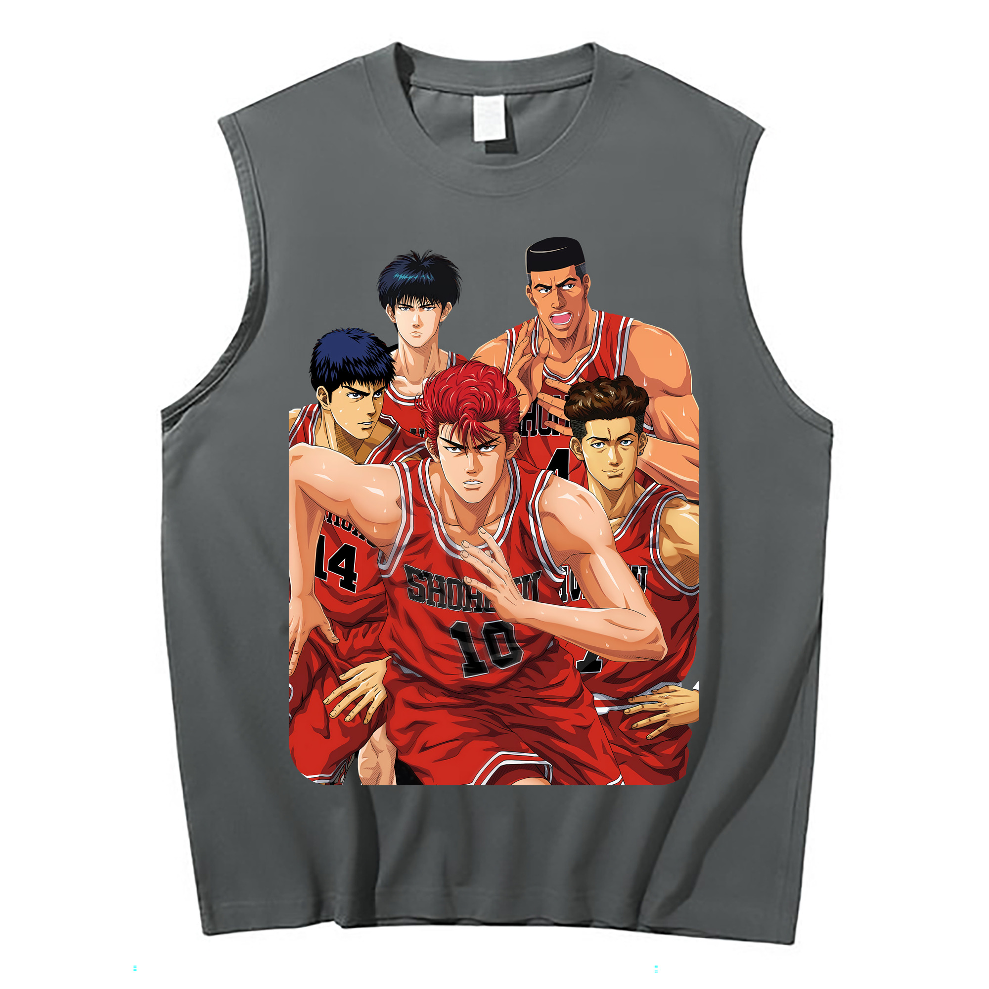 （画像用） SLAM DUNK／スラムダンク コットン100％タンクトップ（フロントプリント）